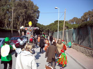 Celebracin de la ra del Carnaval en el Gimbeb de Gav Mar (12 febrero 2010)